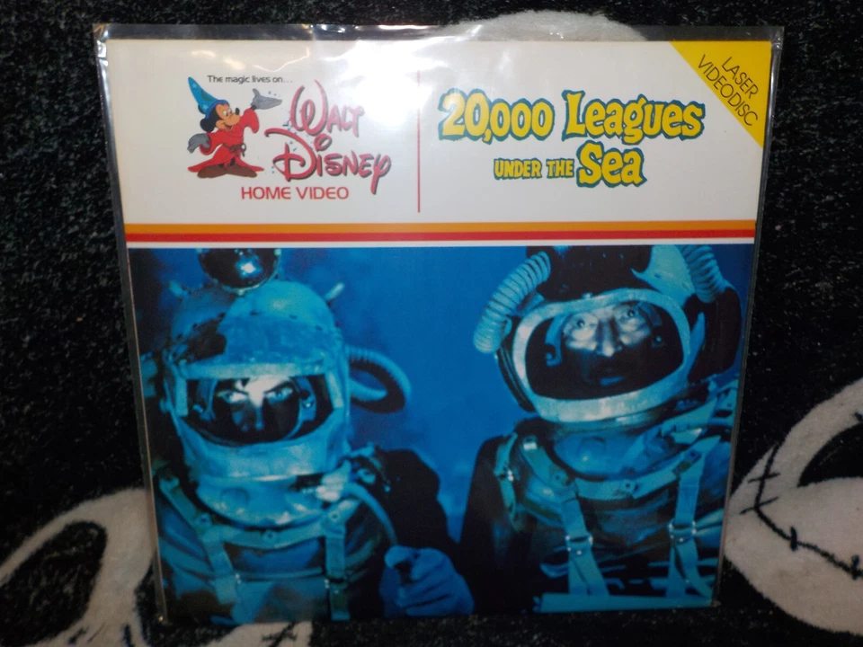 20,000 Leagues Under the Sea Laserdisc LD Disney Kirk Douglas Free Ship $50 Foto 1 de 2