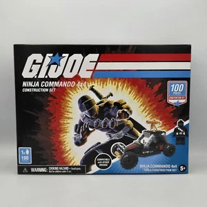 G.I. Joe Snake Eyes Ninja Commando Set Costruzioni 4x4 100 Pezzi Hasbro NUOVO - Foto 1 di 5