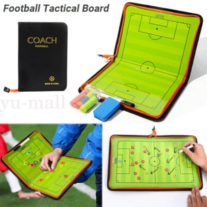 World Soccer Football Tactical Board Guidance Training Coaching Magnetic Aid Kit - Picture 1 of 14