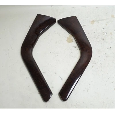 97-99 BMW Z3 Roadster Coupe Factory Center Console Side Wood Trim Pair Maple OEM - Imagem 1 de 4