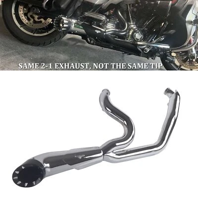 Escape SHARKROAD 2 en 1 para Harley Softail 2018-up, para Harley Breakout 114 Foto 1 de 4