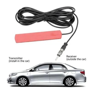 Leistungsstarke Universal Auto versteckte verstärkte Antenne AM/FM 12 V NEU✨ Radio Ariel E4F2 - Bild 1 von 17
