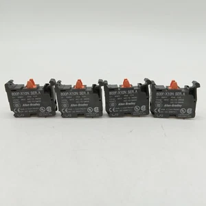 Lote de 4 bloques de contacto Allen-Bradley 800F-X10N - Imagen 1 de 3