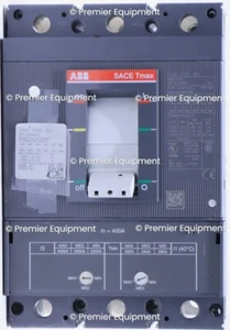 * ABB SACE TMAX XT5N 400 400A 600A 3 POLE CIRCUIT BREAKER - Picture 1 of 8