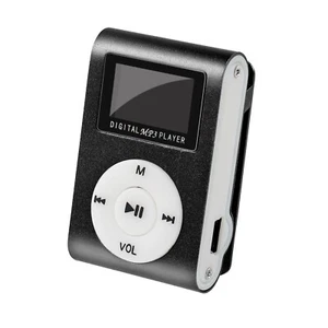 Mini USB Clip Reproductor MP3 Pantalla LCD Soporte 32GB Tarjeta Micro SD TF - Imagen 1 de 39