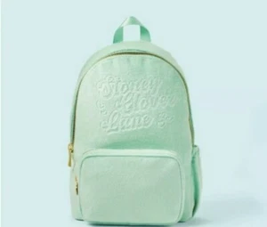 Stoney Clover Lane x Target Terry Cloth Embossed Backpack Mint Green NWT ๐ด - Picture 1 of 4