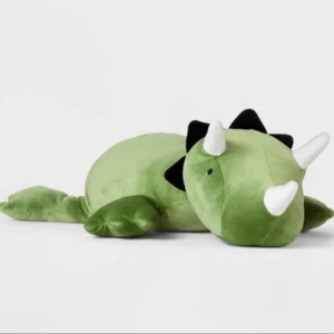 Target Pillowfort Dinosaur Weighted Plush Throw Pillow Anxiety Comfort Viral NWT - Picture 1 of 8