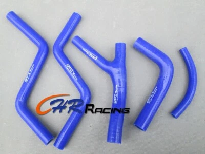 Manguera de radiador de silicona para 1985 1986 1987 Honda CR250 CR 250 CR250R AZUL Foto 1 de 4