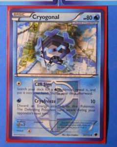 Cryogonal 30/116 Pokemon card BW Plasma Freeze uncommon NM - Picture 1 of 1