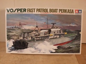 TAMIYA 1:72 Schnellboot Vosper Perkasa Bausatz -NOS - OVP - 41 cm L m.Emotor - Bild 1 von 9