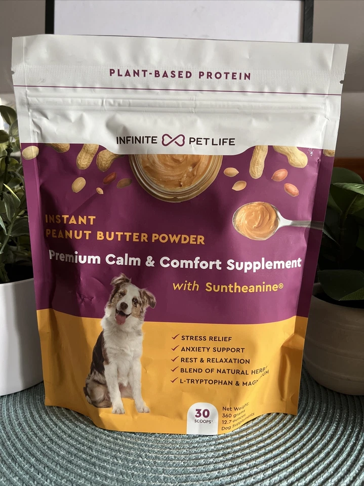 Infinite Pet Life Peanut Butter Powder for Dogs - Calming Powder - 12.7 oz - Image 1 of 1