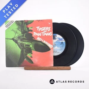 Tygers Of Pan Tang - Hellbound - 2 x 7" Vinyl Record - VG/EX - Picture 1 of 8