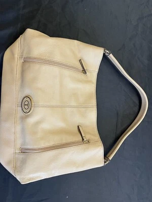 Bolso Hobo Fino Todo el Día Cuero Tignanello NUEVO Foto 1 de 4