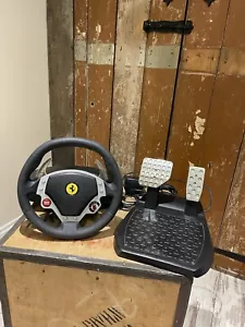 Ferrari F430 force Thrustmaster volante nero e pedali PC gaming - Foto 1 di 24