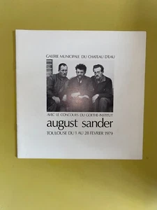 August Sander Katalog Expo Foto Toulouse 1979 - Bild 1 von 1