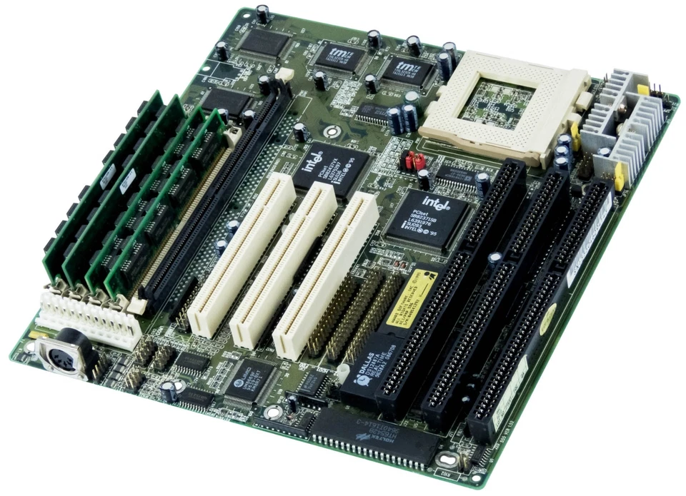 Shuttle HOT-555 Socket 7 4x Simm Sdram 4x Isa 3x PCI - Image 1 of 2