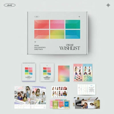 APINK 2022 SEASON’S GREETINGS Calendar+Diary+Foto Buch+Poster+Karte+etc - Bild 1 von 4