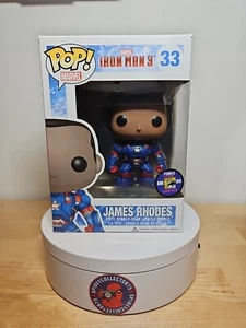Funko Pop! James Rhodes Unmasked #33 2013 SDCC Limited Edition - Picture 1 of 6