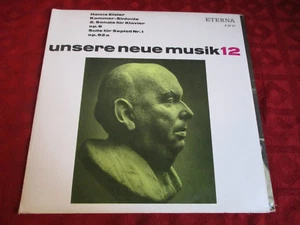 LP HANNS EISLER Kammer Sinfonie / Sonate für Klavier op 6 UNSERE NEUE MUSIK 12 - Picture 1 of 7