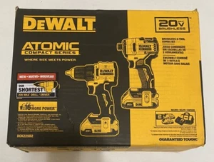 KIT COMBINADO DE HERRAMIENTAS DEWALT 20V 2 DCK225D2 - Imagen 1 de 3