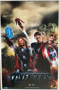 Marvel Avengers 11x17 Movie Poster Promo Print Assembled - Picture 1 of 1