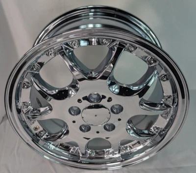1 Chrome Wheel Rim 16" x 7 Fits Mercedes Benz AMG 5-112 66.6 - Image 1 of 3