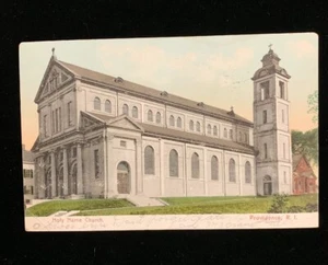 1907 RPPC Heiliger Name Kirche Vorsehung, RI ungeteilt zurück verschickt - Bild 1 von 2
