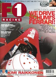 F1 RACING 2002 NOV - SENNA STORY, MOSLEY,BRUNDELL, RAIKKONEN,RICARD, ALBORENTO - Imagen 1 de 1