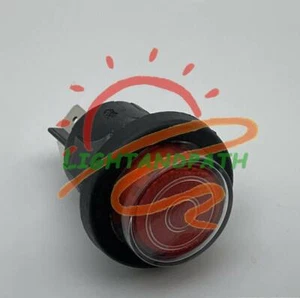 Interruptor de botón rojo con cubierta impermeable 1 pieza RLEIL RL5 T125/55 ~ - Imagen 1 de 5