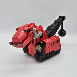 Dinotrux Ty Rux Pull Back & Go Red Dinosaur 2015_S FOUR - Picture 1 of 8