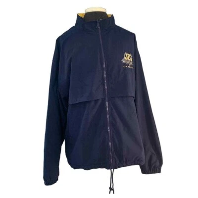 Vantage 2000 Dr Pepper SEC Championship Jacket Reversible Size XL Navy/Yellow - Image 1 of 4