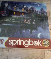Springbok Moonlit Night Puzzle 1000 Pcs Pre Owned Great