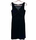 Cato Velvet Knotted Front Mini Dress Sz. 10 Medium Whimsigoth Minimal Academia