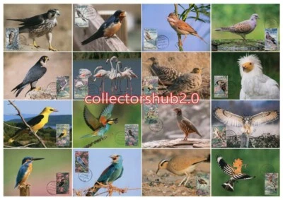 LIBYA 1982 Birds (16 maximum-cards) - Image 1 of 2