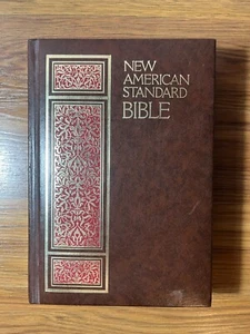 New American Standard Bible Text Edition 1977 Thomas Nelson Leather HC - Bild 1 von 5