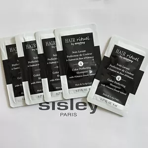 5x Sisley Hair Rituel Color Perfecting Shampoo Sample - 8ml/.27oz ea. - Picture 1 of 2