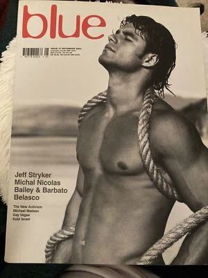 Not Only BLUE MAGAZINE 47 Nov 2003 Jeff Stryker Michael Madsen Nicolas Gay Vegas - Image 1 of 2