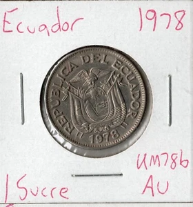 Münze Ecuador 1 Sucre 1978 KM78b - Bild 1 von 1