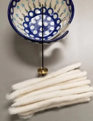 Cotton Poonies - Hand-Rolled Fiber - Image 1 of 4