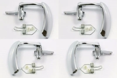 Interior Door Handle Chrome LH RH set fit 99 Escalade 96 00 Suburban Tahoe Yukon - Image 1 of 2