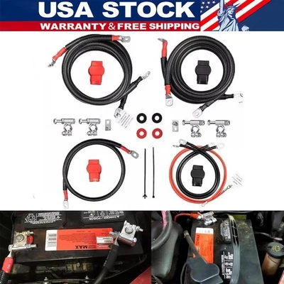 Kit de cables de batería diésel de 7,3 L para Ford Superduty F250 F350 Excursion 1999-2003 Foto 1 de 4