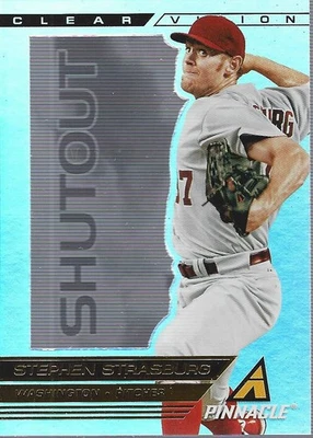 Pinnacle Clear Vision 2013 cierre de lanzamiento #15 Stephen Strasburg - casi nuevo-como nuevo Foto 1 de 2