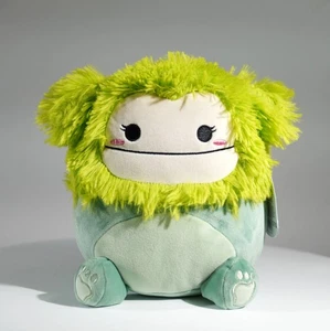 Neu Squishmallows Kellytoy 8 Zoll Bren the Bigfoot Plüschtier mit Etikett - Bild 1 von 5