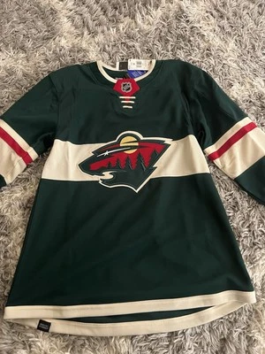Minnesota Wild Zack Parise #11 Adidas Primegreen Home Jersey HD1292 Size 44 - Image 1 of 3