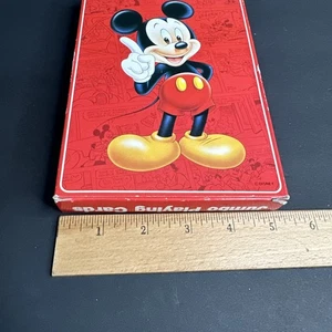Mazo de Cartas Jumbo Mickey Mouse Vintage 54 Completo NUEVO Caja Abierta - Imagen 1 de 3
