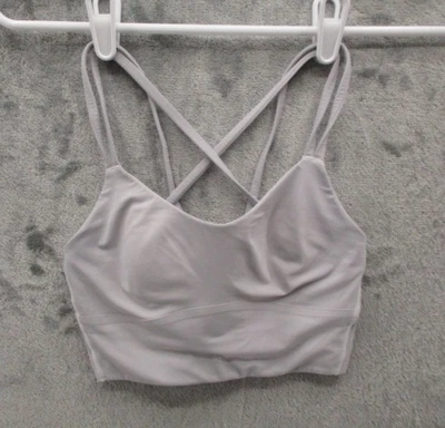Lululemon Like A Cloud Bra Size XS/ A Cup Gray Stretchy Soft - Image 1 of 4