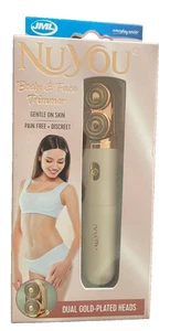 JML NuYou Körper- und Gesichtstrimmer DUAL mit zwei vergoldeten Köpfen - Bild 1 von 2