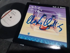 talk talk autograph vinyl 7' single 45T signed live Mark Hollis singer - Picture 1 of 2
