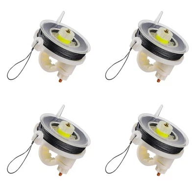 4 Pcs Trip Wire on Reusable Reel (85ft),Trip Wire for Perimeter Trip Alarm1729 - Image 1 of 4