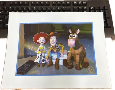 Toy Story 2 Lithograph RARE Print Disney Woody Jessie NEW Excellent Condition  - Image 1 of 3